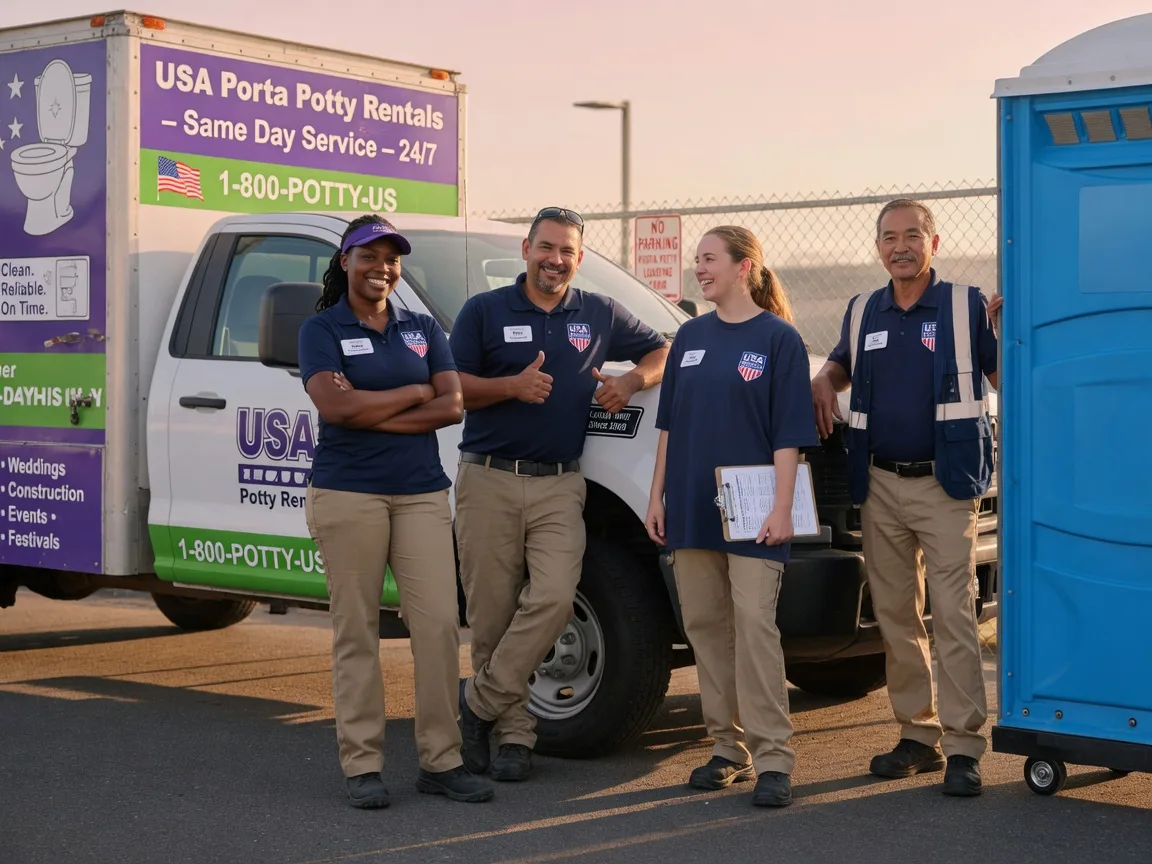 Porta Potty Rental company in East Fultonham, OH