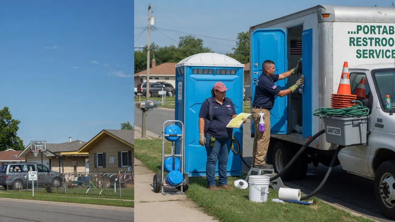 Portable Toilet Rental in East Fultonham, OH near me